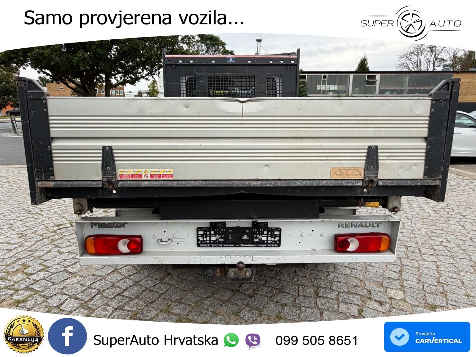 Renault Master DoKa Dreiseitenkipper L3H1*Klima*6Sitze 163 KS