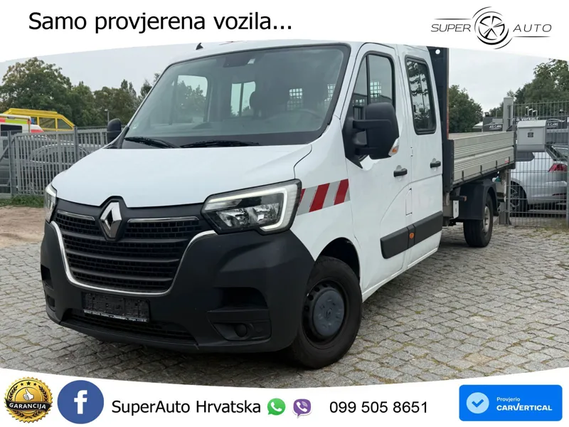 Renault Master DoKa Dreiseitenkipper L3H1*Klima*6Sitze 163 KS