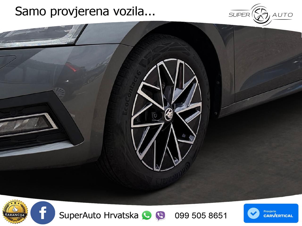 Škoda Octavia Combi 1.5 TSI (150 KS) DSG LED+GR SJED+ACC