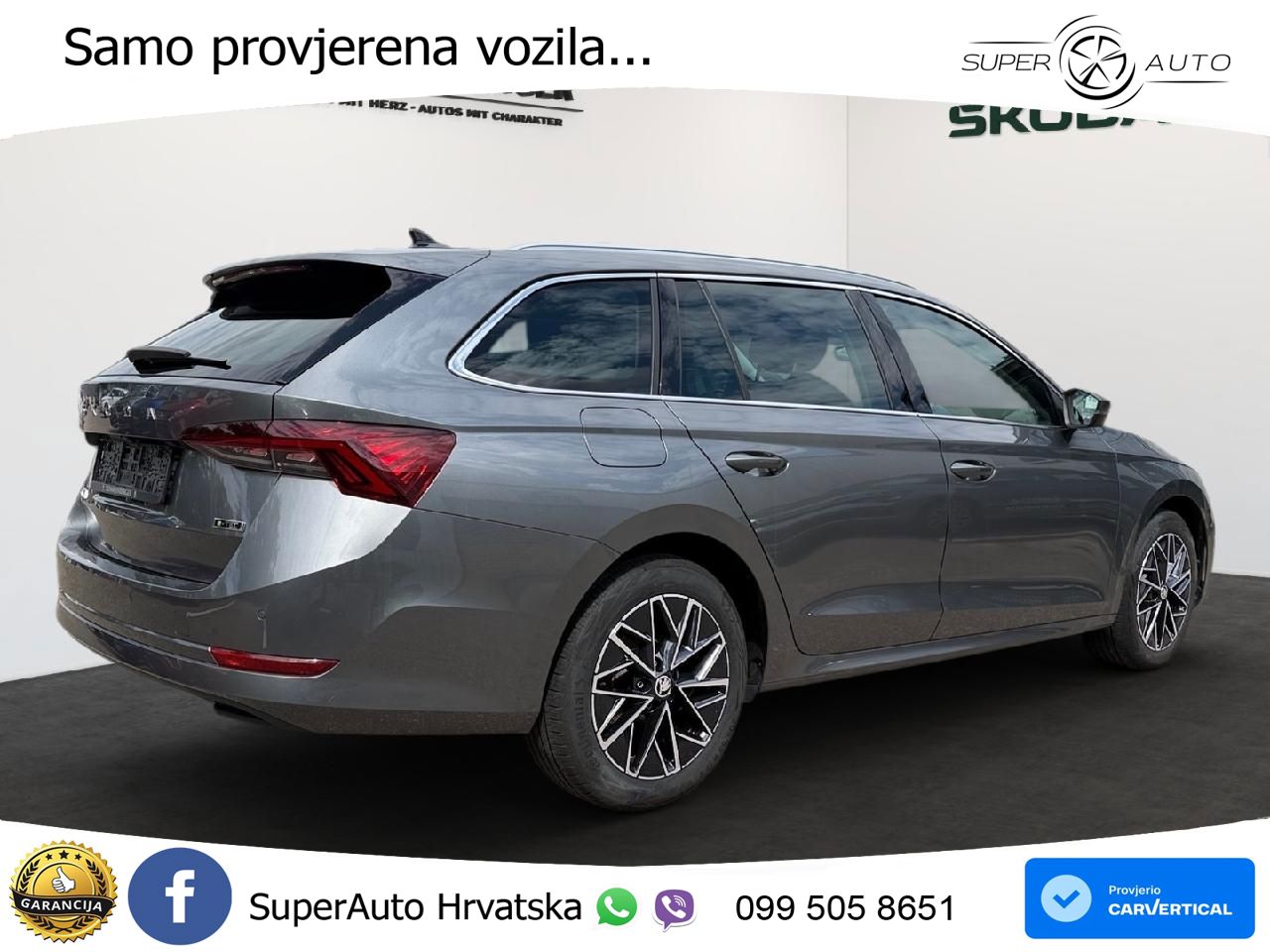 Škoda Octavia Combi 1.5 TSI (150 KS) DSG LED+GR SJED+ACC