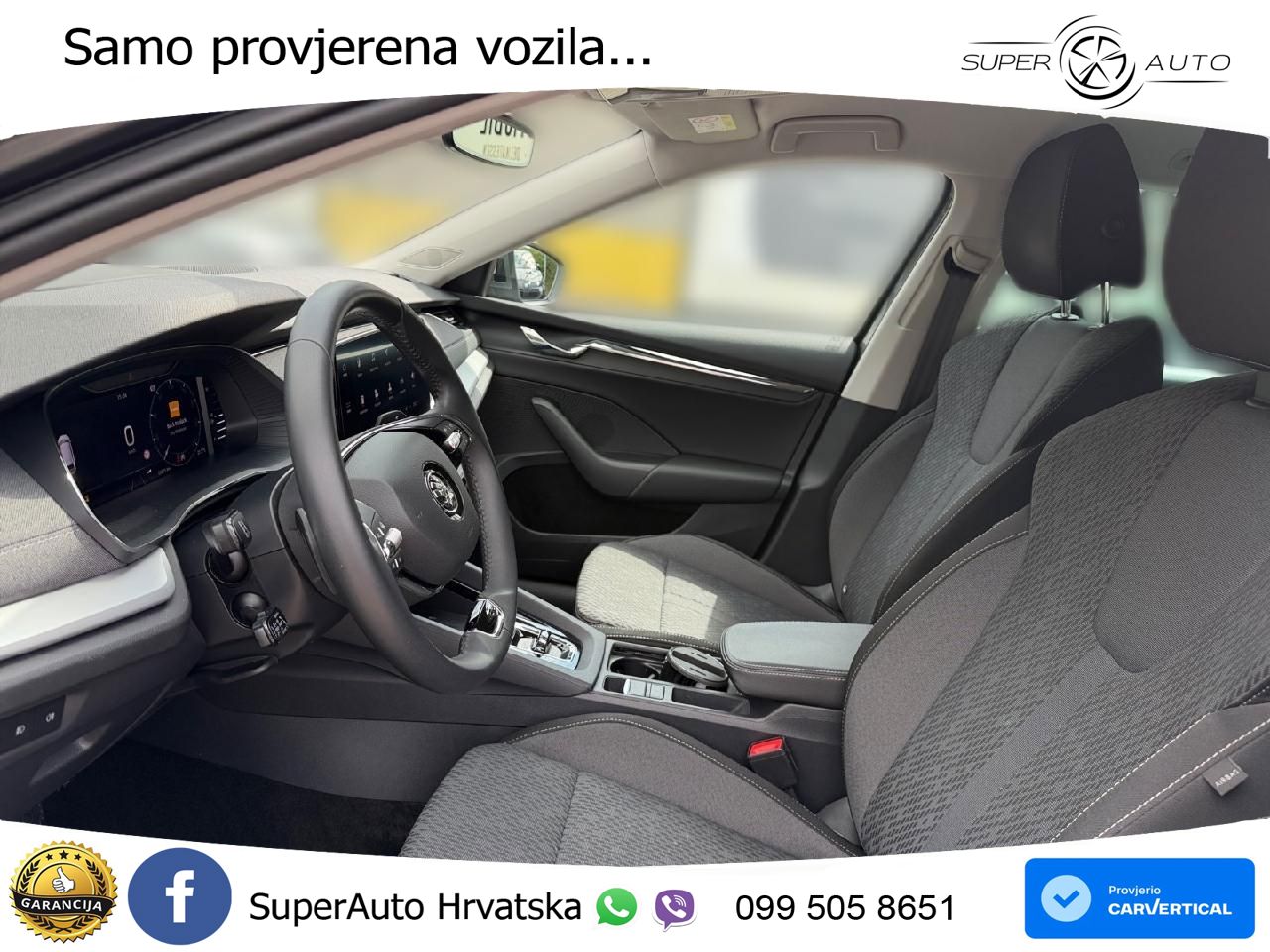 Škoda Octavia Combi 1.5 TSI (150 KS) DSG LED+GR SJED+ACC