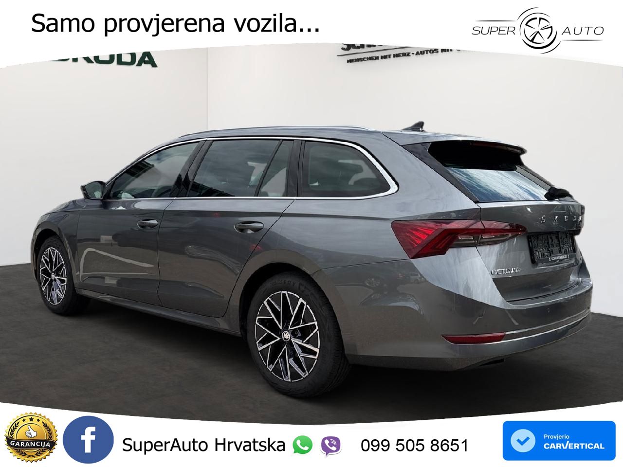 Škoda Octavia Combi 1.5 TSI (150 KS) DSG LED+GR SJED+ACC