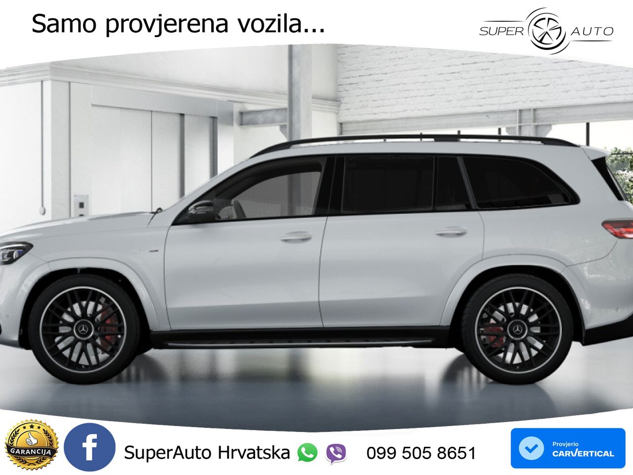 Mercedes-Benz GLS AMG GLS 63 V8 EQ Boost 4MATIC+ AMG SPEEDSHIFT TCT 9G LED+GR SJED+ACC