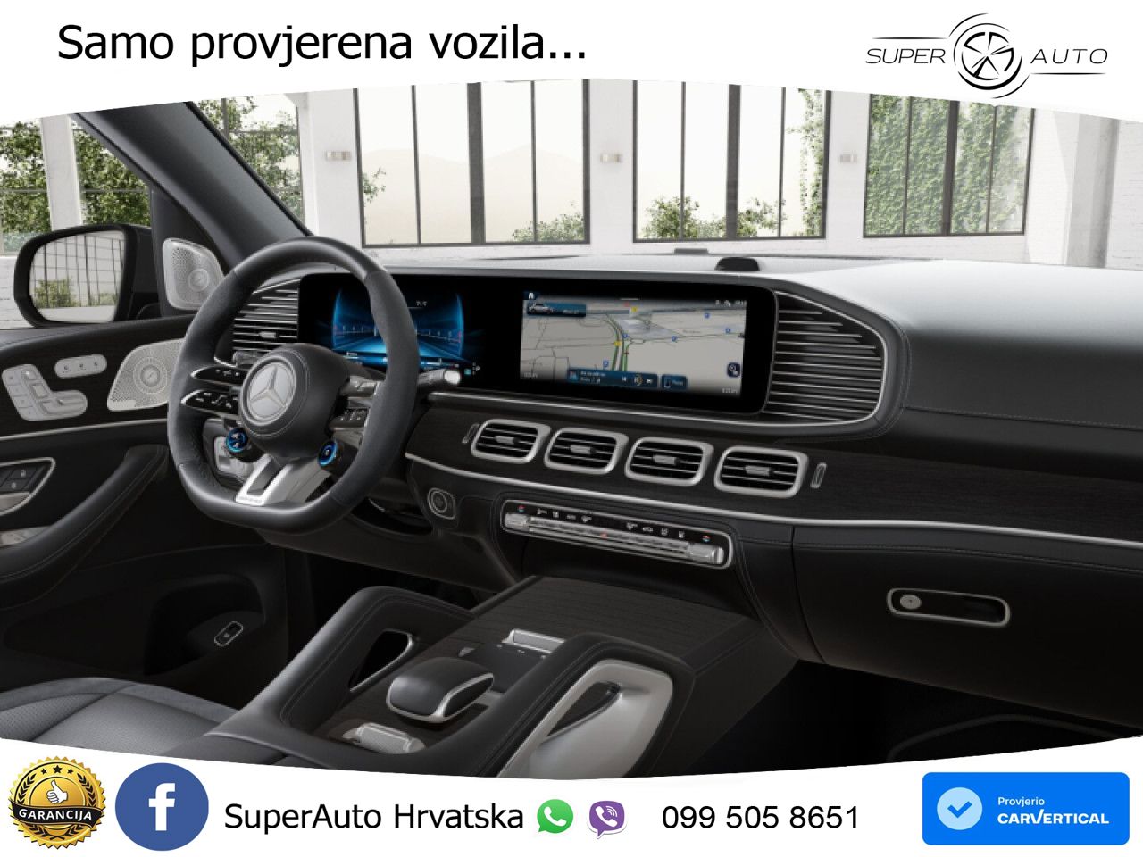 Mercedes-Benz GLS AMG GLS 63 V8 EQ Boost 4MATIC+ AMG SPEEDSHIFT TCT 9G LED+GR SJED+ACC