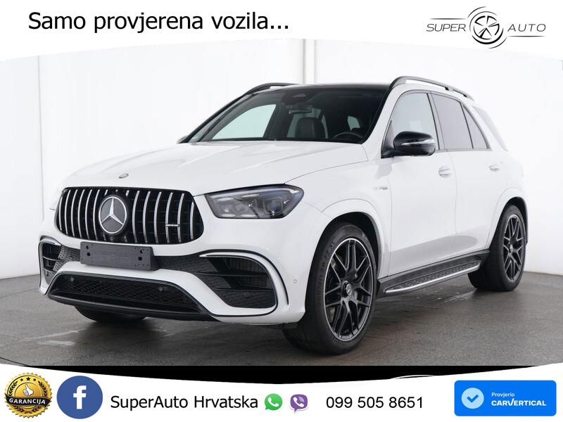 Mercedes AMG GLE 63 S V8 (612 KS) EQ Boost 4MATIC+ AMG SPEEDSHIFT TCT 9G ACC+HEAD+GR SJED+360+PANO