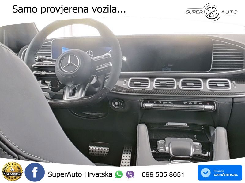 Mercedes AMG GLE 63 S V8 (612 KS) EQ Boost 4MATIC+ AMG SPEEDSHIFT TCT 9G ACC+HEAD+GR SJED+360+PANO