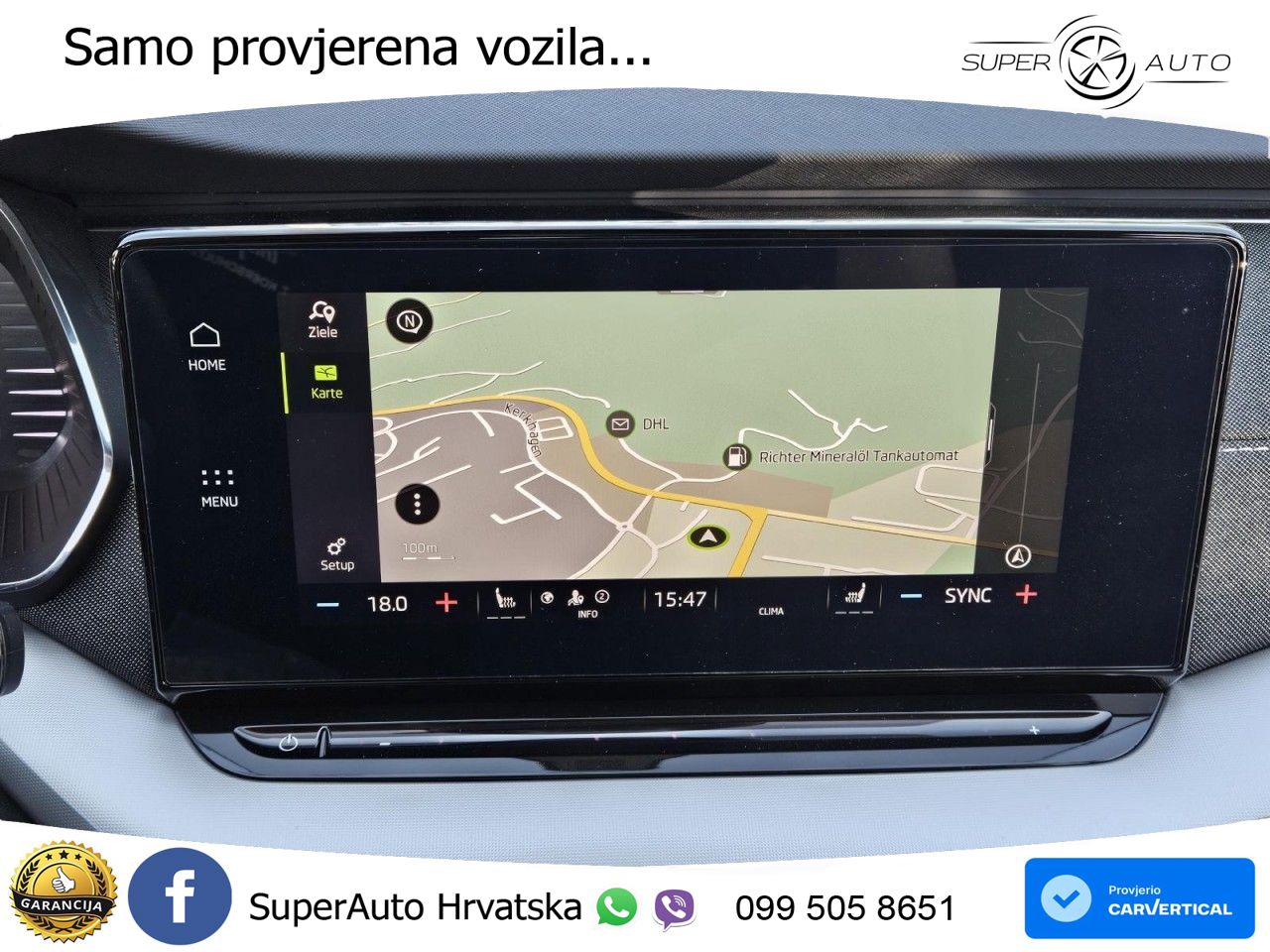 Škoda Octavia Combi 2.0 TDI (150 KS) 4x4 DSG LED+GR SJED+ACC