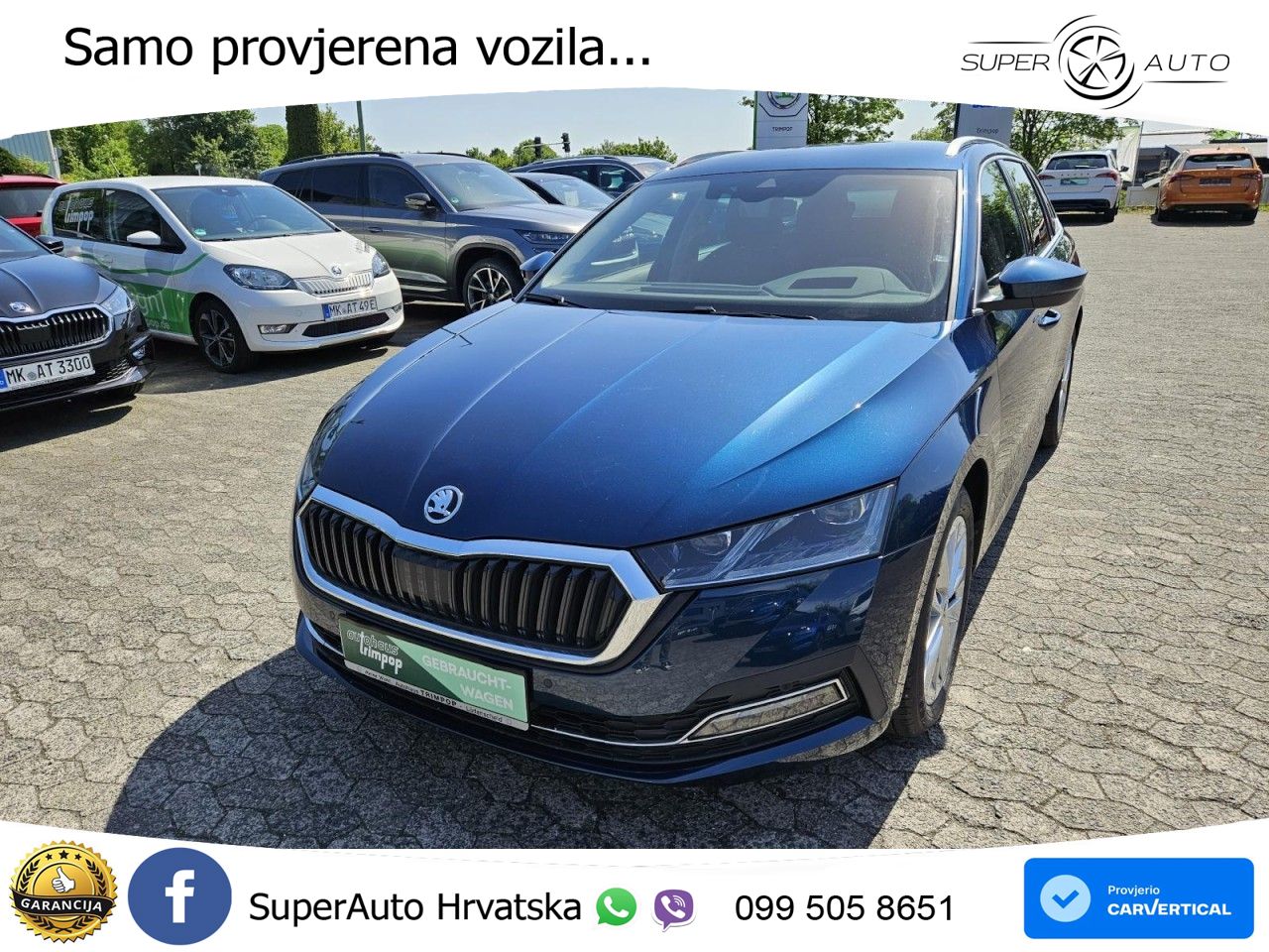 Škoda Octavia Combi 2.0 TDI (150 KS) 4x4 DSG LED+GR SJED+ACC