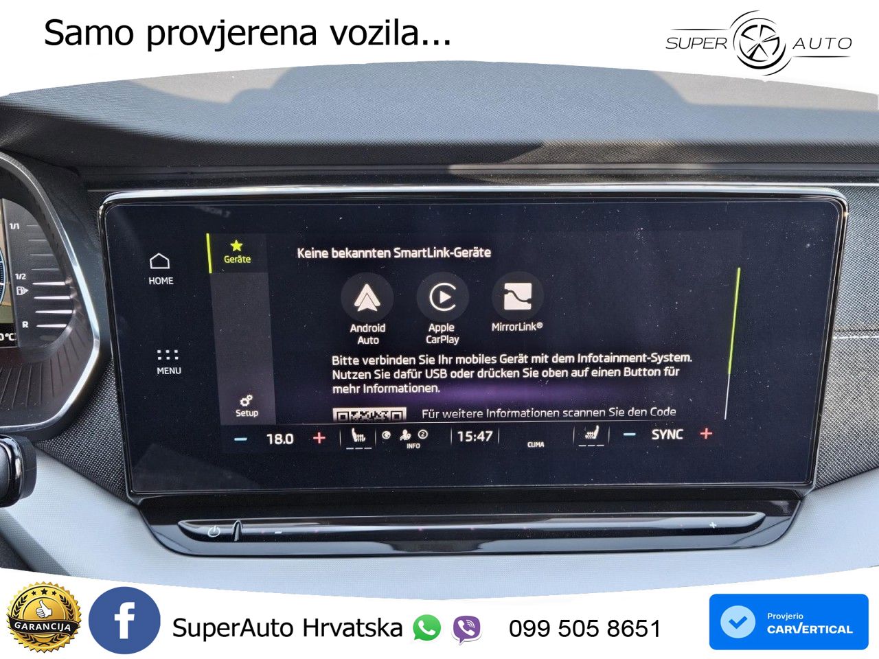 Škoda Octavia Combi 2.0 TDI (150 KS) 4x4 DSG LED+GR SJED+ACC