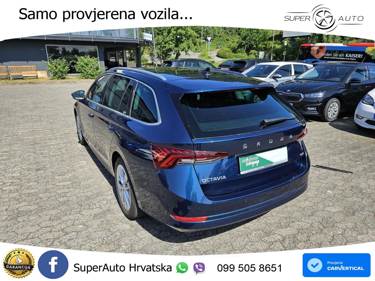 Škoda Octavia Combi 2.0 TDI (150 KS) 4x4 DSG LED+GR SJED+ACC