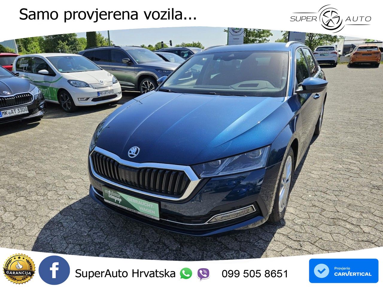 Škoda Octavia Combi 2.0 TDI (150 KS) 4x4 DSG LED+GR SJED+ACC
