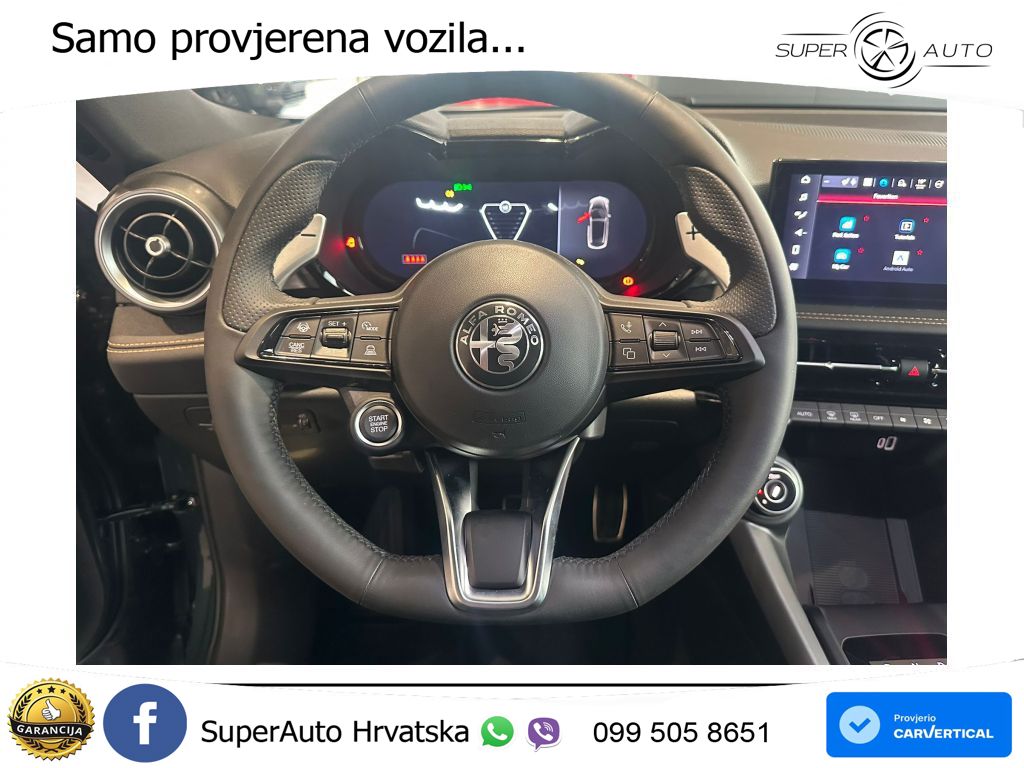 Alfa Romeo Tonale 1.5 VGT (160 KS) 48V-Hybrid TCT LED+GR SJED+ACC
