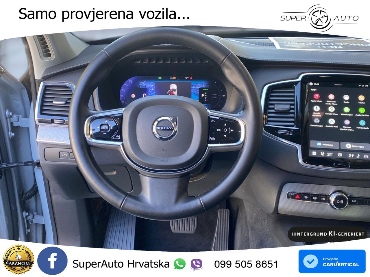 Volvo XC90 2.0 T8 AWD Automatic LED+GR SJED+ACC