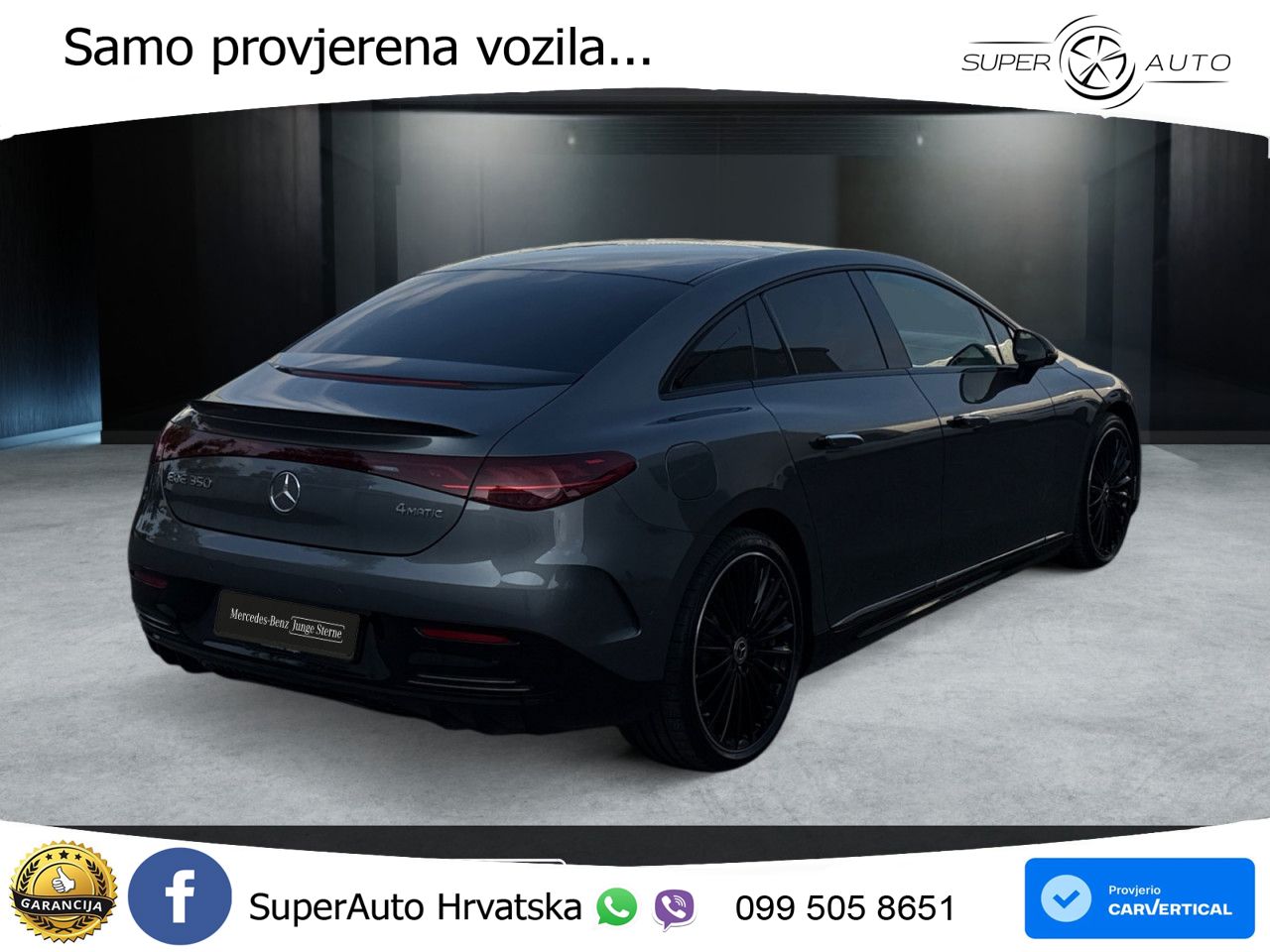 Mercedes EQE 350 100 kWh (320 KS) 4MATIC AMG ZRAČNI+ACC+GR SJED+360+PANO