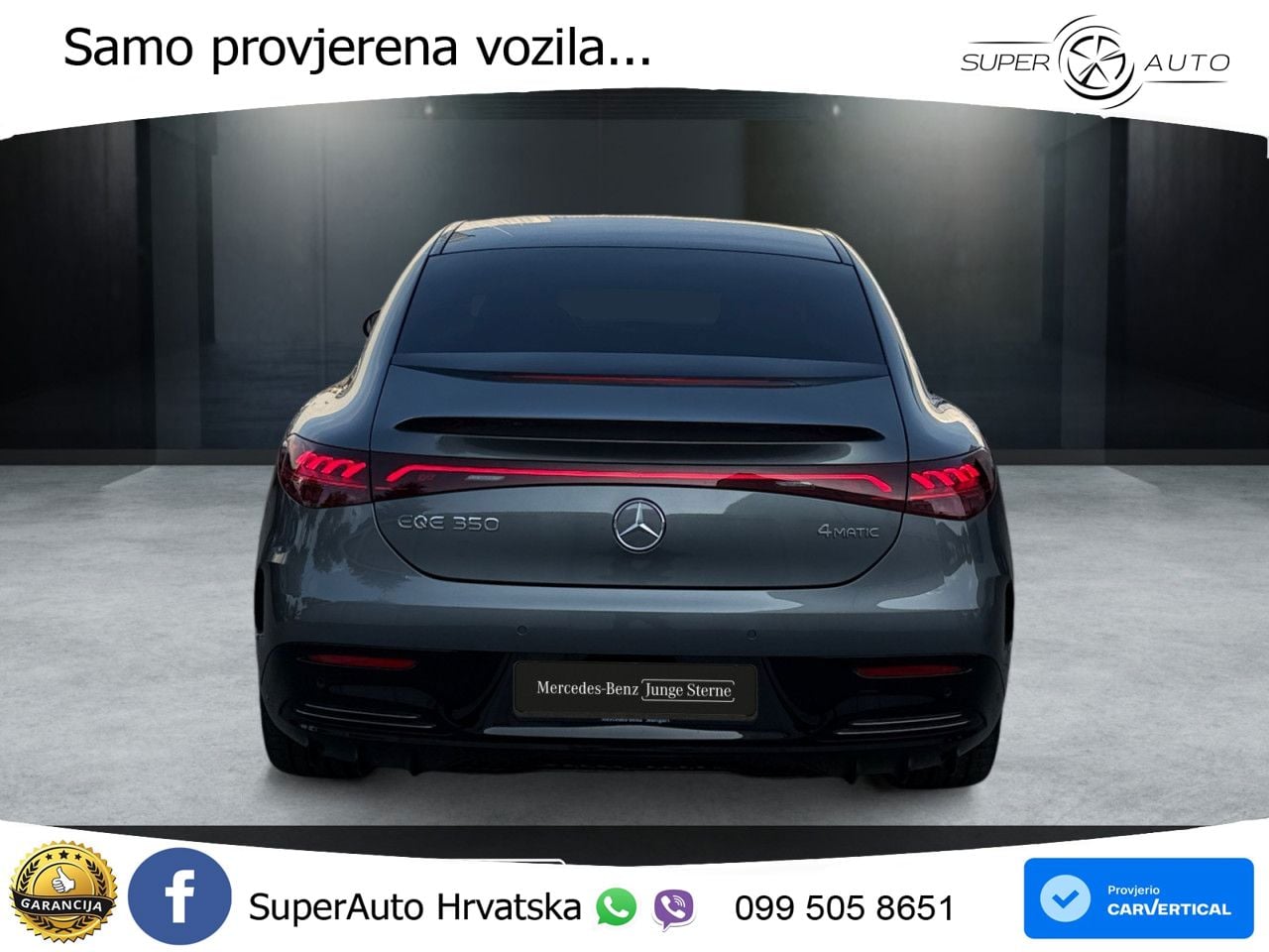 Mercedes EQE 350 100 kWh (320 KS) 4MATIC AMG ZRAČNI+ACC+GR SJED+360+PANO