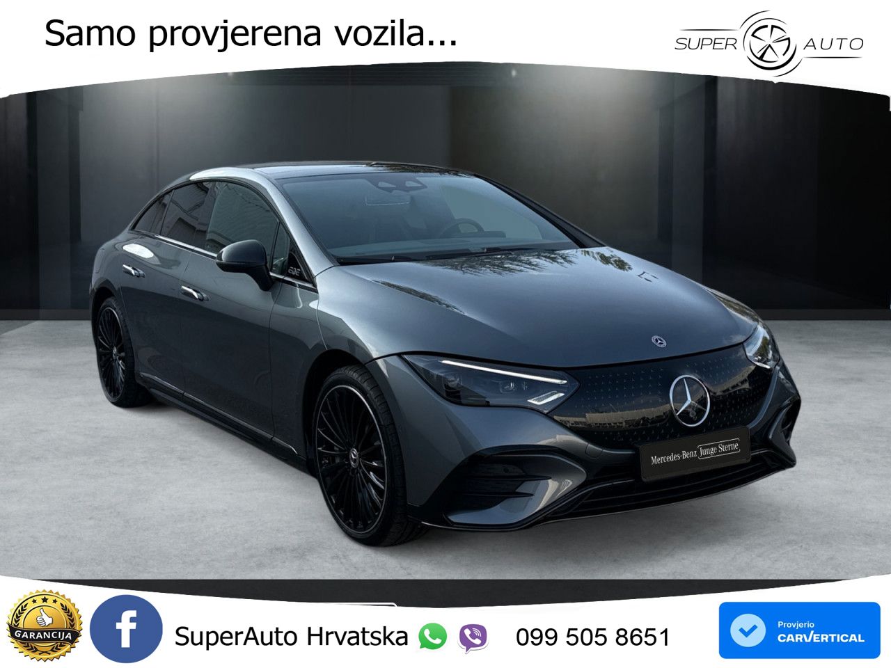 Mercedes EQE 350 100 kWh (320 KS) 4MATIC AMG ZRAČNI+ACC+GR SJED+360+PANO