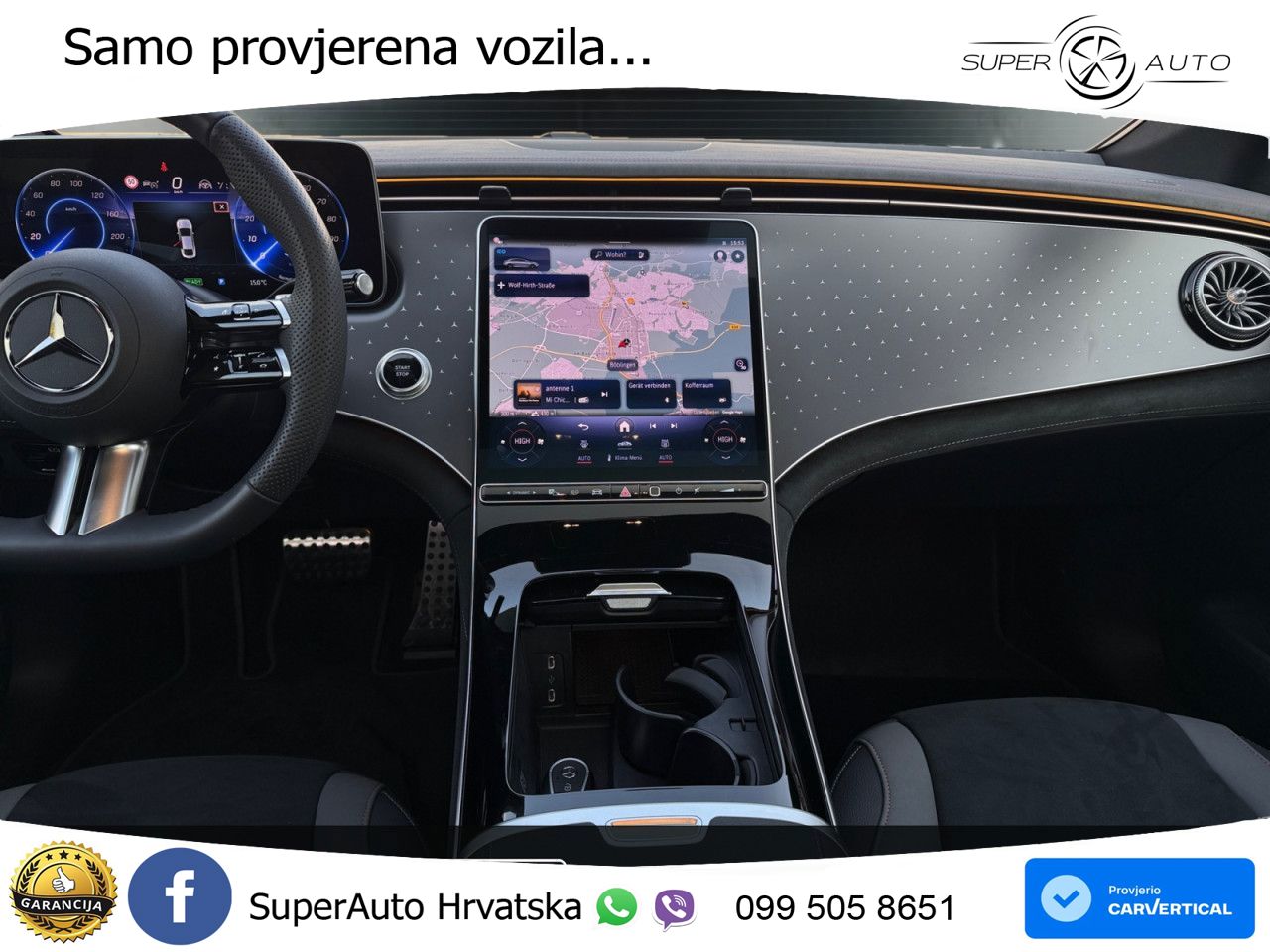 Mercedes EQE 350 100 kWh (320 KS) 4MATIC AMG ZRAČNI+ACC+GR SJED+360+PANO