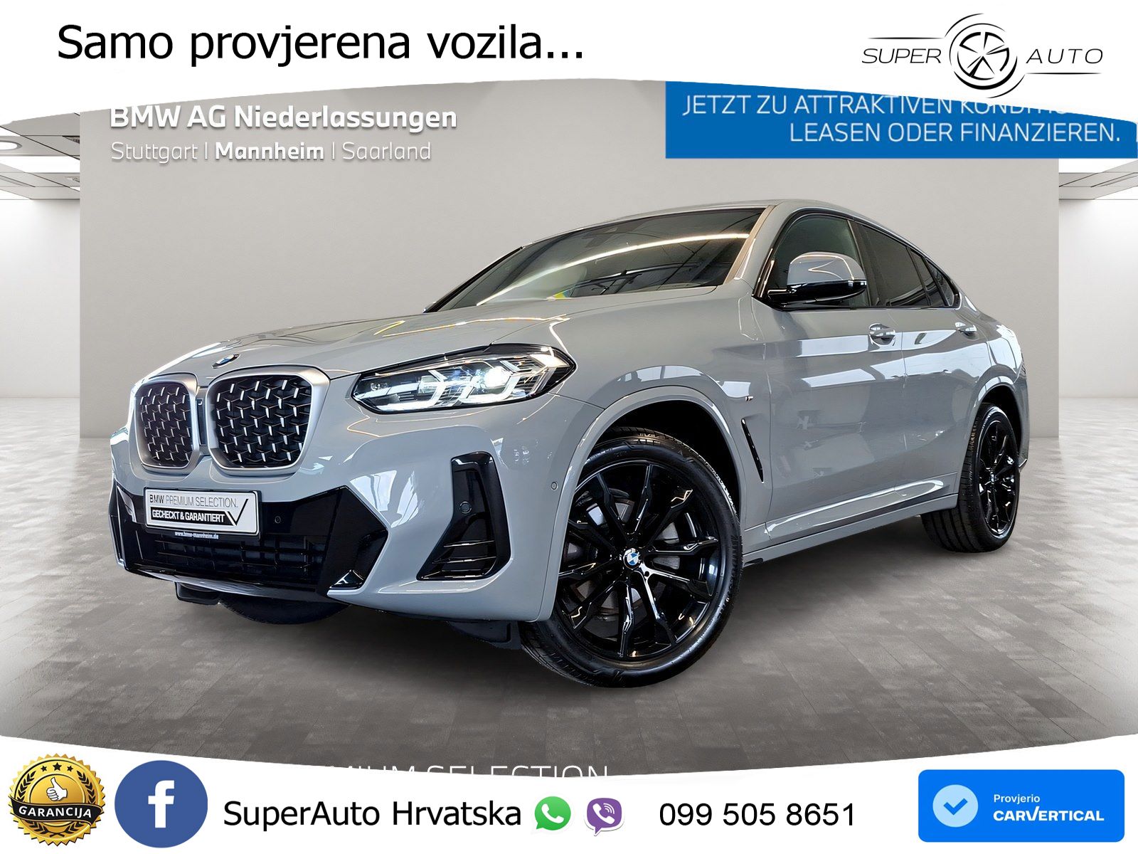 BMW X4 20d (190 KS) xDrive Steptronic M Sport