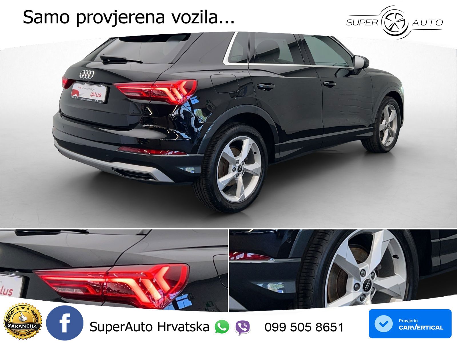 Audi Q3 35 TFSI (150 KS) S tronic advanced LED+GR SJED+ACC
