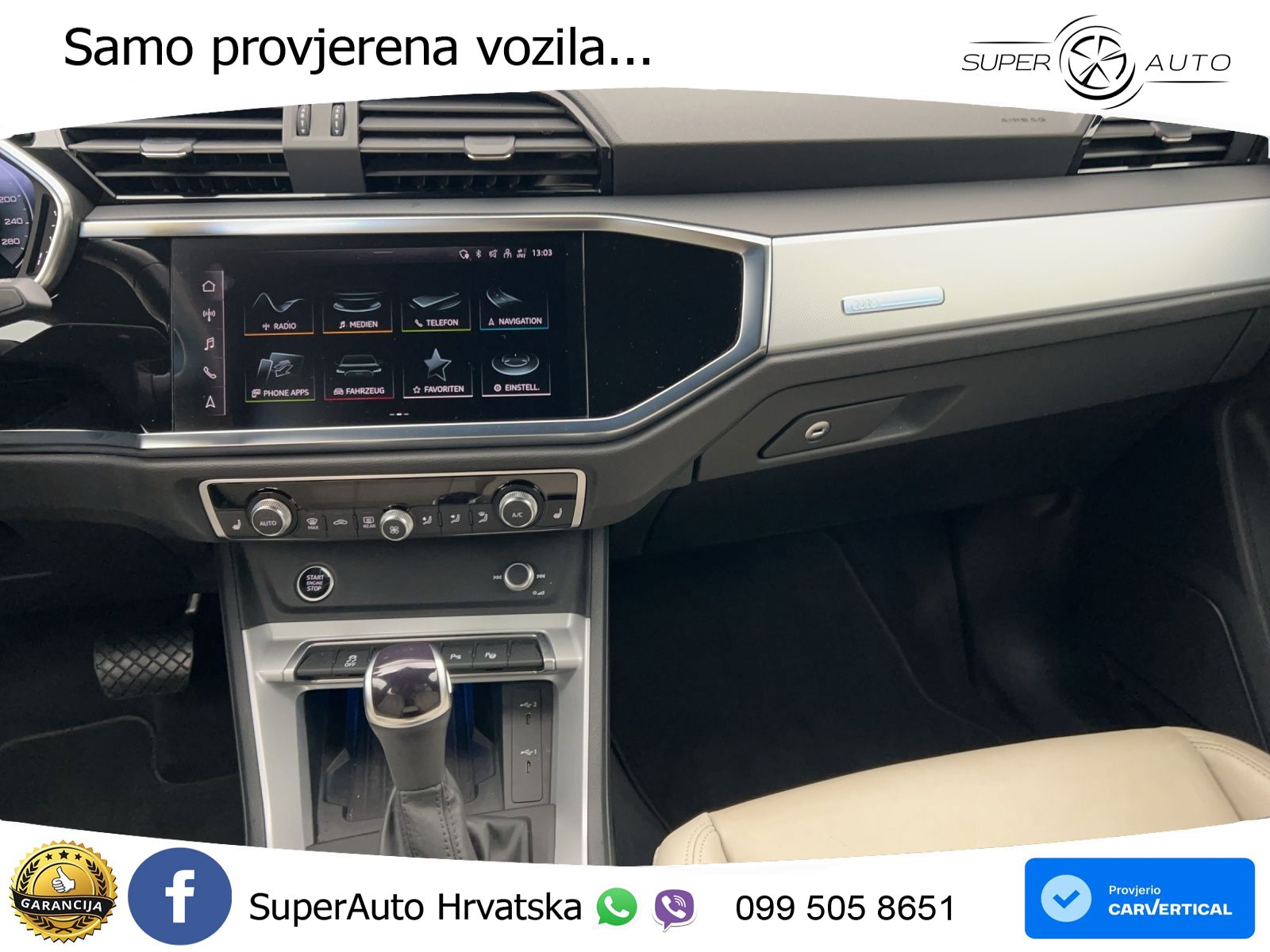 Audi Q3 35 TFSI (150 KS) S tronic advanced LED+GR SJED+ACC
