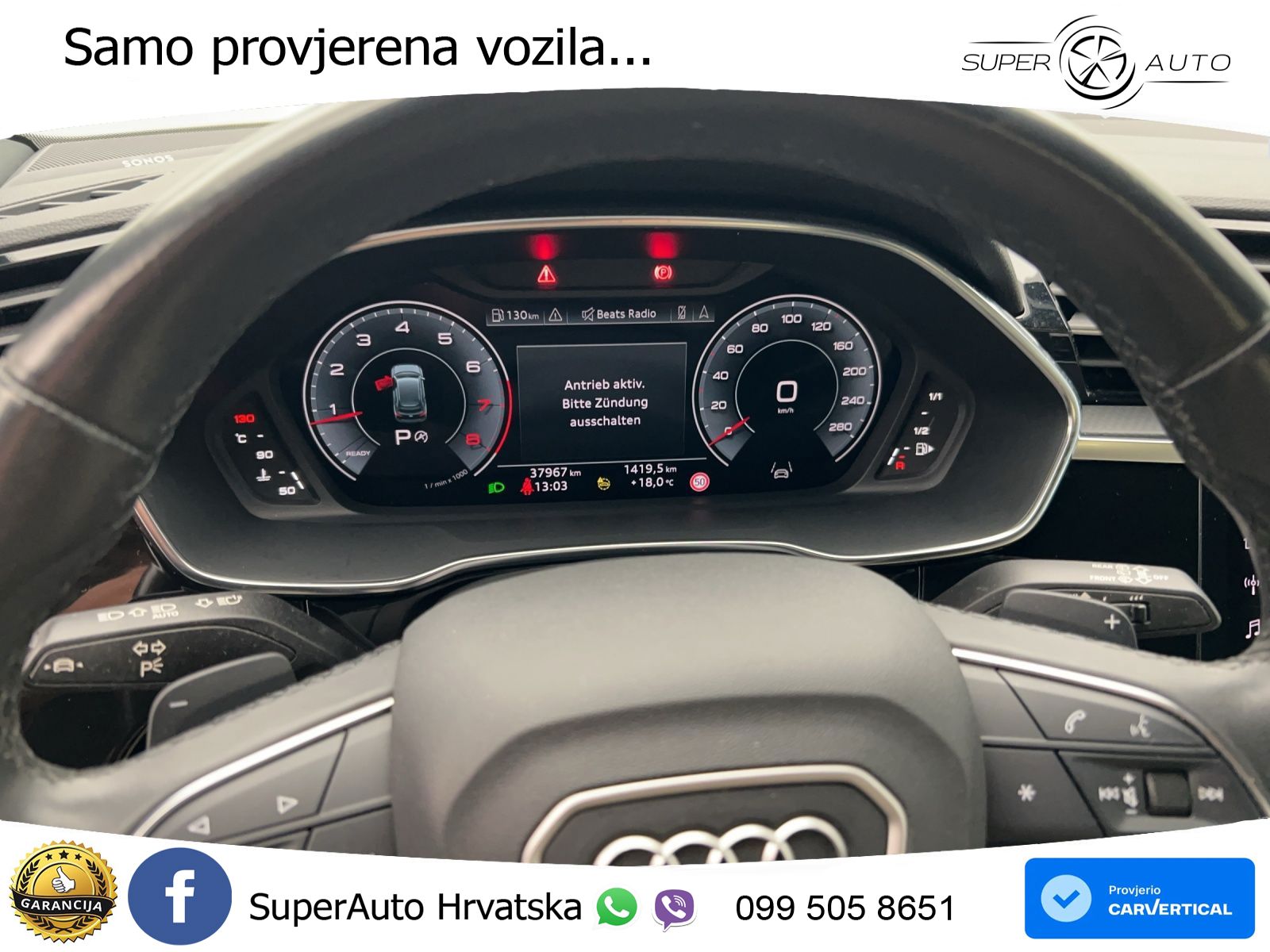 Audi Q3 35 TFSI (150 KS) S tronic advanced LED+GR SJED+ACC