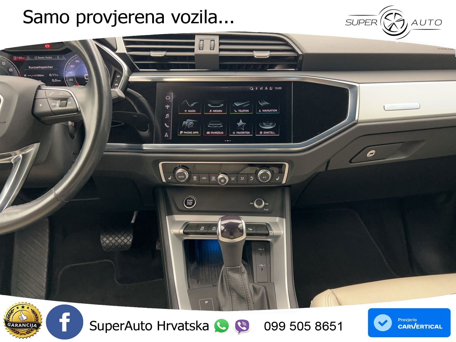 Audi Q3 35 TFSI (150 KS) S tronic advanced LED+GR SJED+ACC