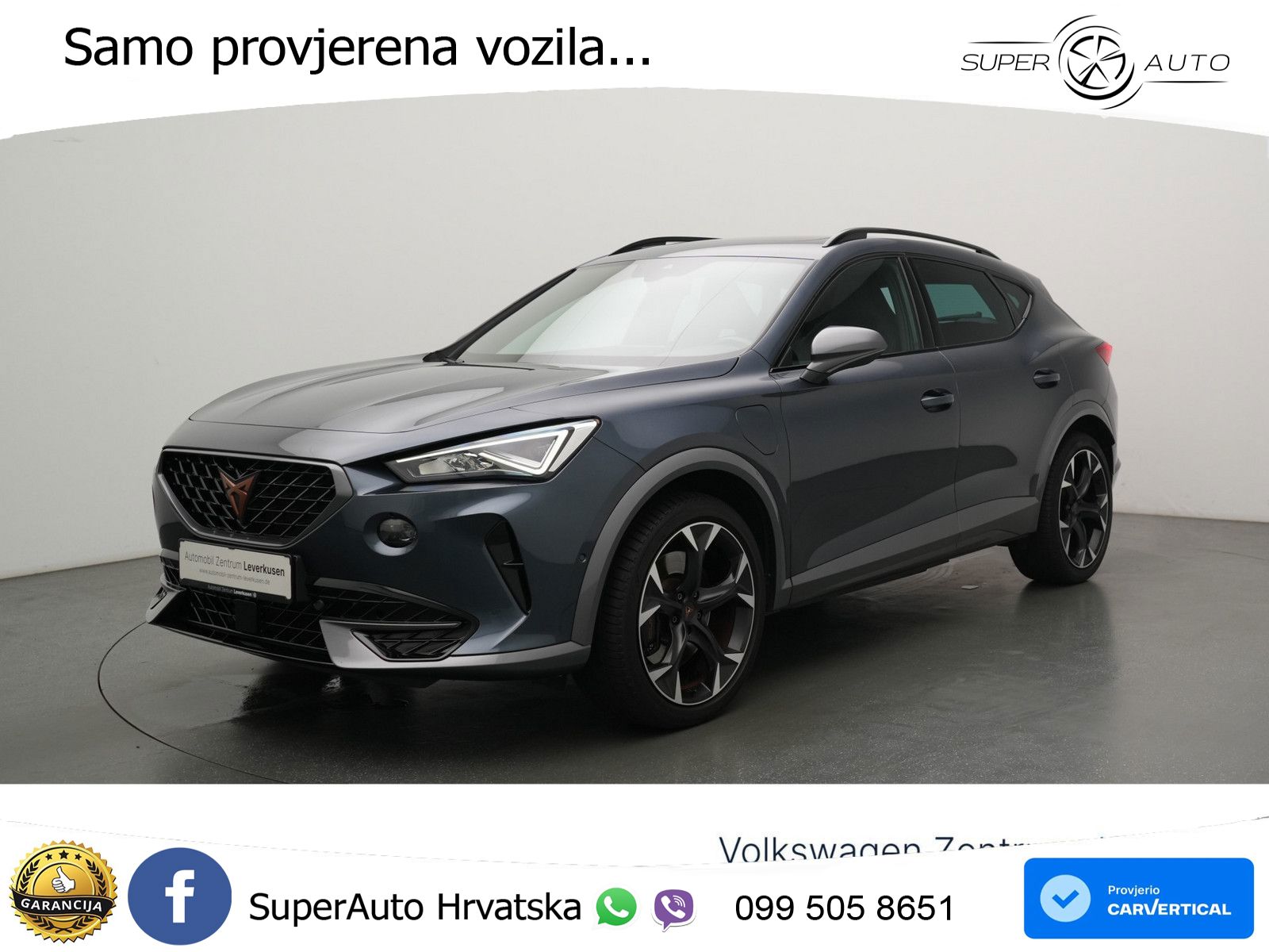 Cupra Formentor 1.4 TSI (245 KS) e-Hybrid DSG VZ LED+GR SJED+ACC