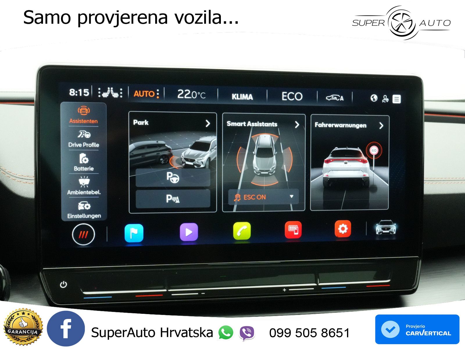 Cupra Formentor 1.4 TSI (245 KS) e-Hybrid DSG VZ LED+GR SJED+ACC