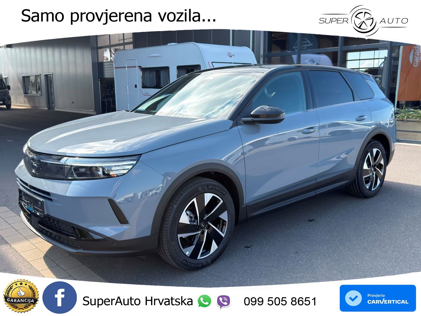 Opel Grandland 1.2 Turbo (145 KS) Hybrid eDCT Ultimate LED+GR SJED+ACC
