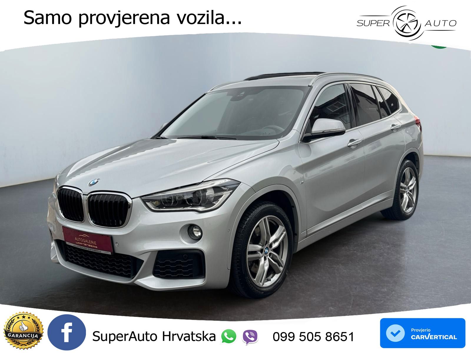 BMW X1 20d (190 KS) xDrive Steptronic M Sport LED+GR SJED+ACC