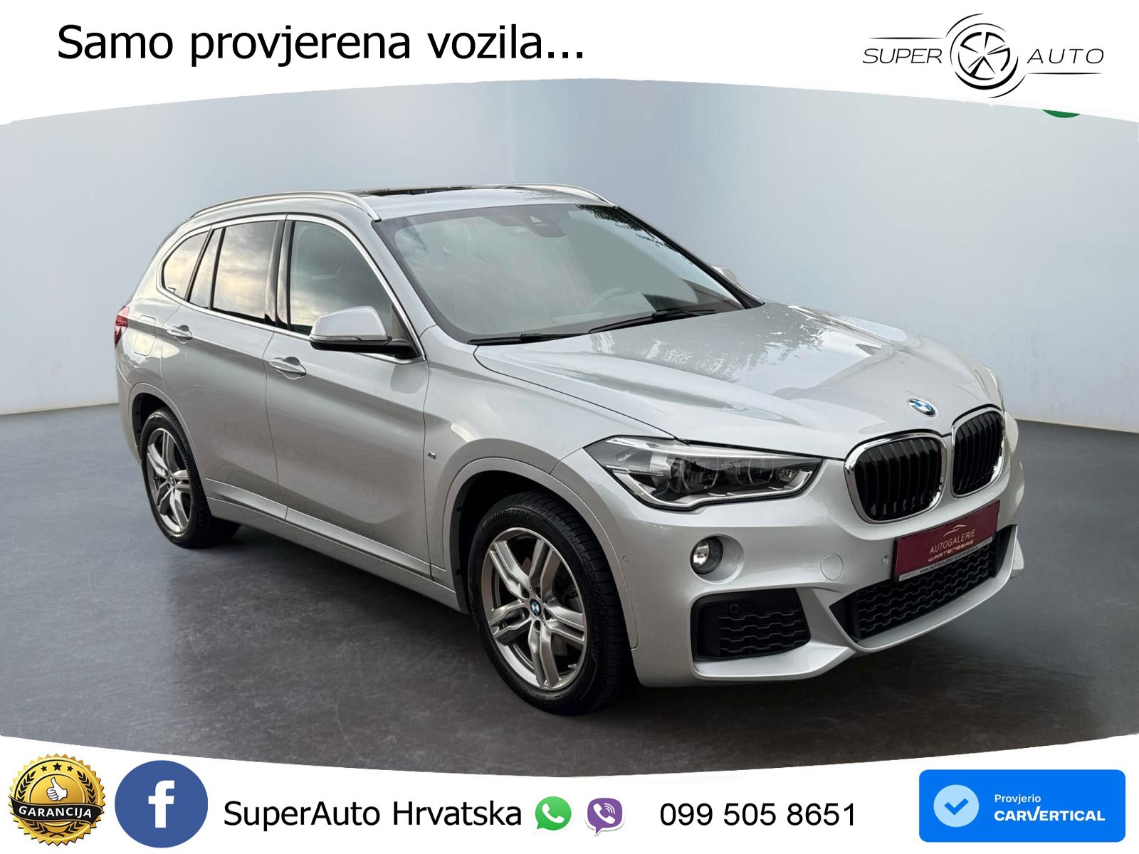 BMW X1 20d (190 KS) xDrive Steptronic M Sport LED+GR SJED+ACC