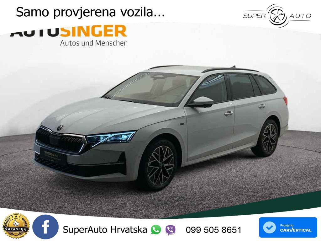 Škoda Octavia Combi 2.0 TSI (204 KS) 4x4 DSG Selection LED+GR SJED+ACC