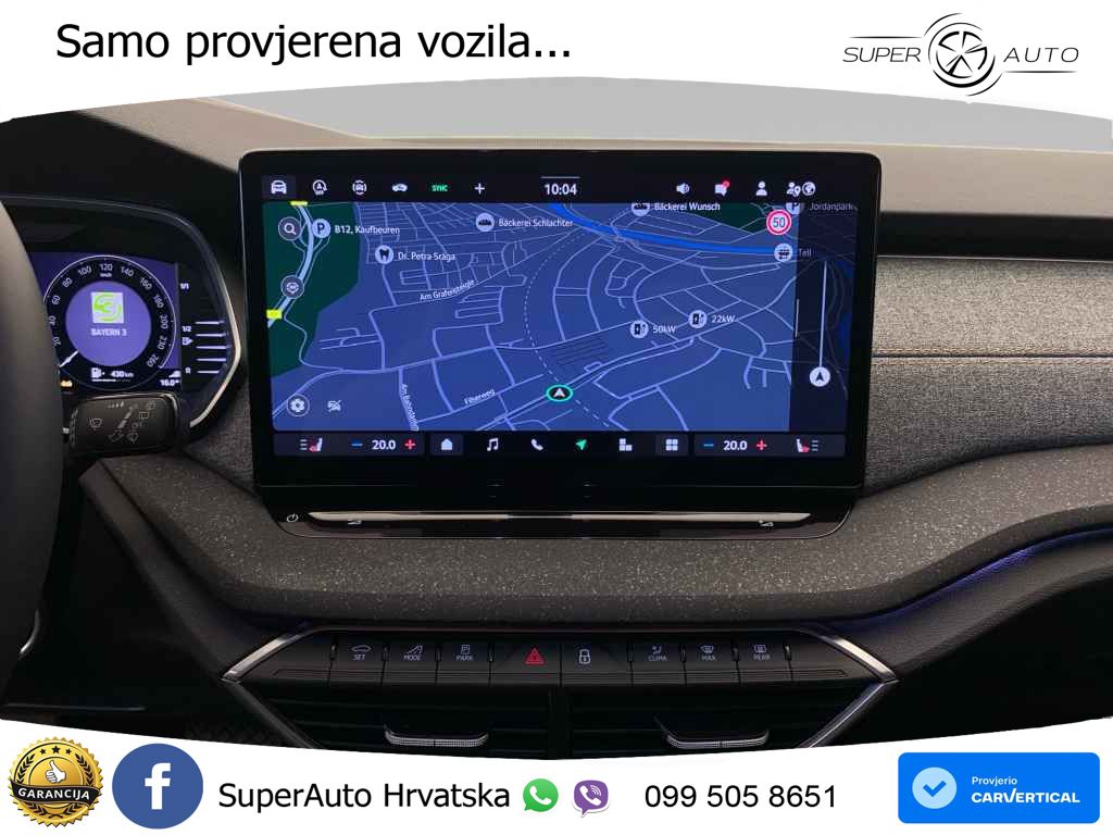 Škoda Octavia Combi 2.0 TSI (204 KS) 4x4 DSG Selection LED+GR SJED+ACC