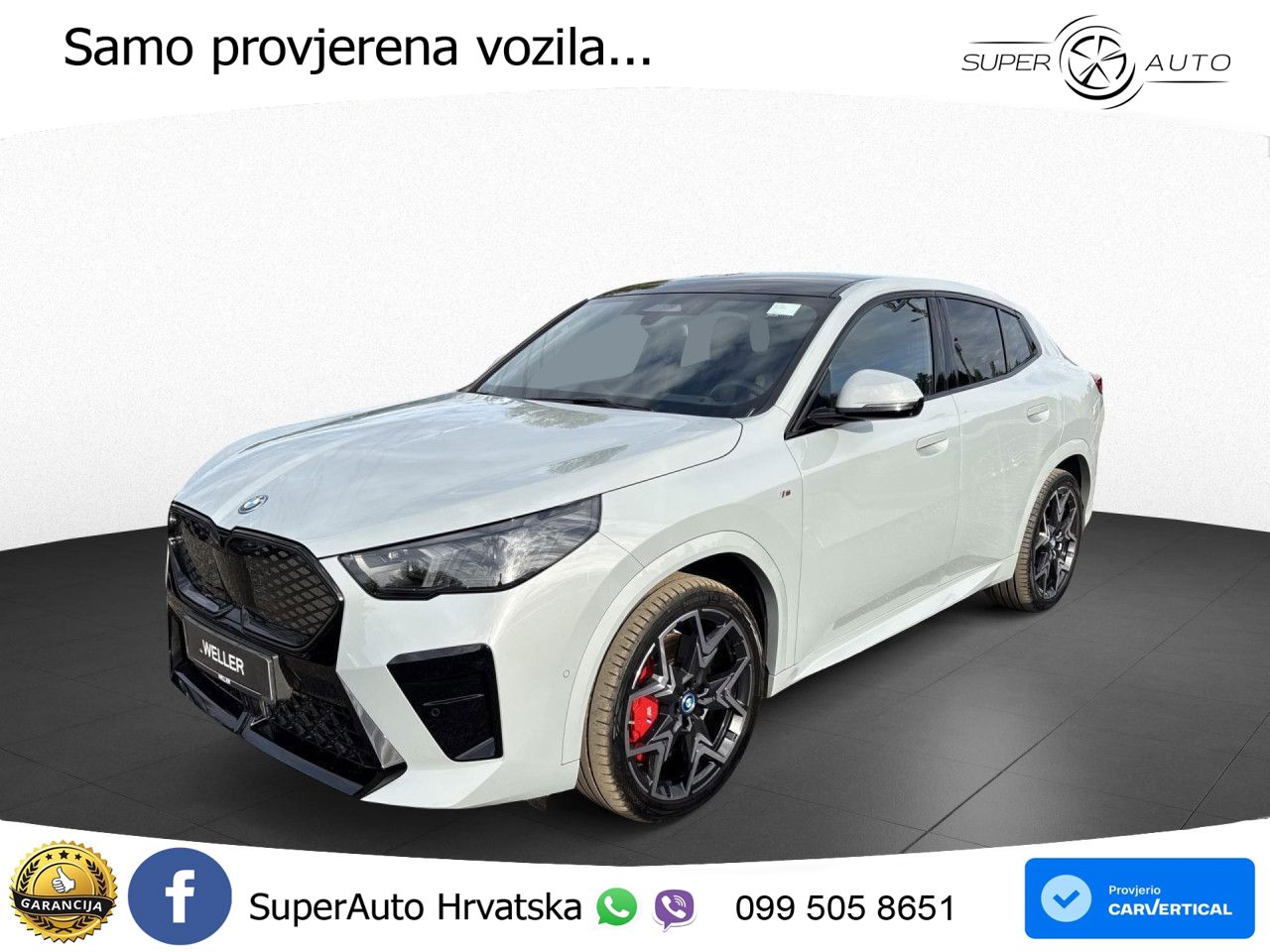 BMW iX2 66.5 kWh (313 KS) xDrive30