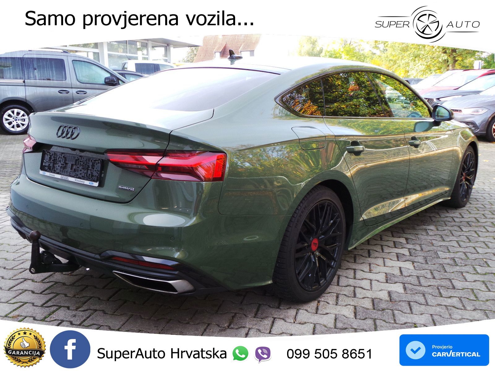 Audi A5 Sportback 45 TFSI (265 KS) quattro S tronic S line MATRIX+GR SJED+KAM