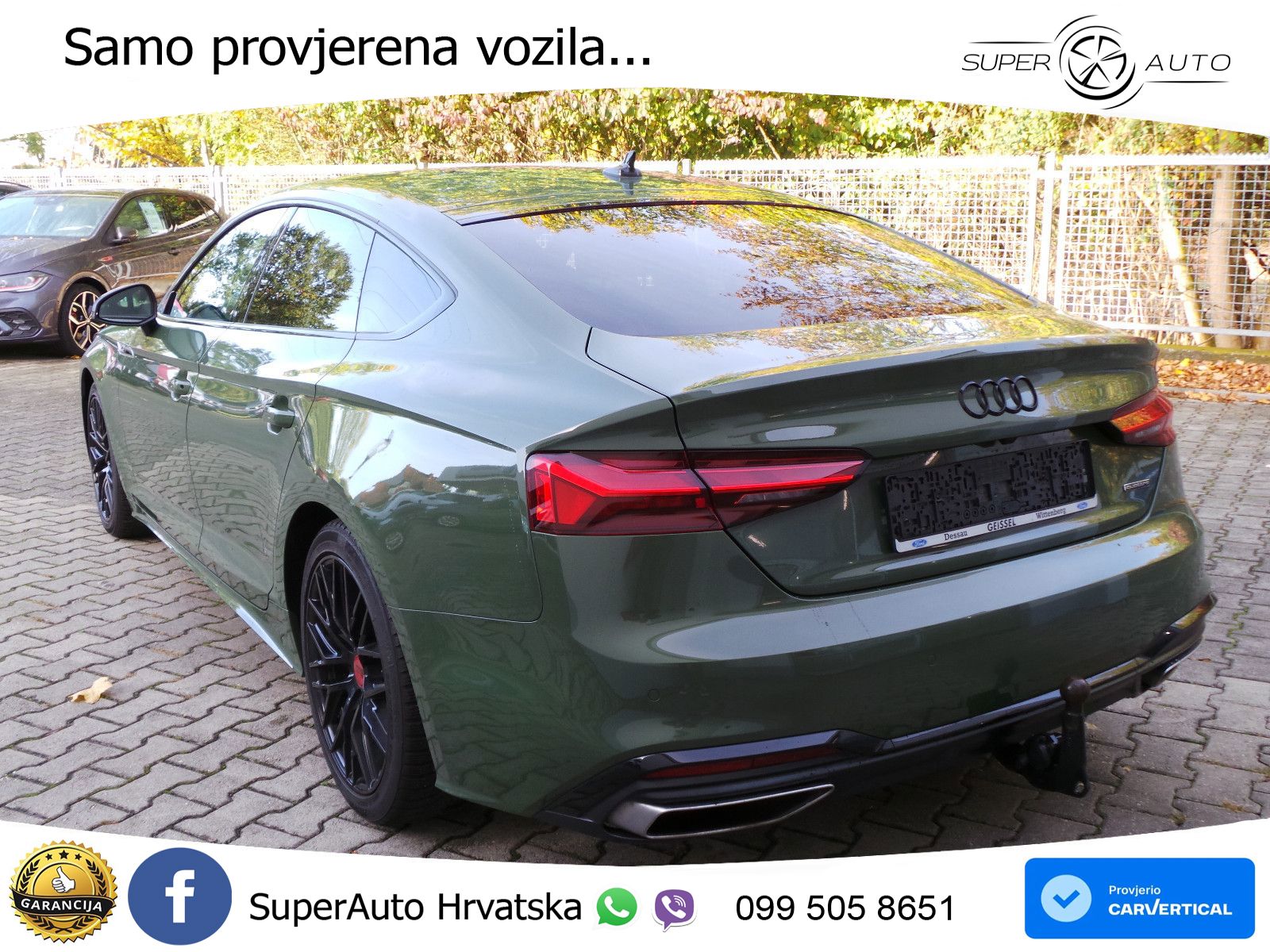 Audi A5 Sportback 45 TFSI (265 KS) quattro S tronic S line MATRIX+GR SJED+KAM