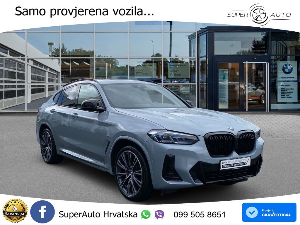 BMW X4 M40d (340 KS) xDrive Steptronic