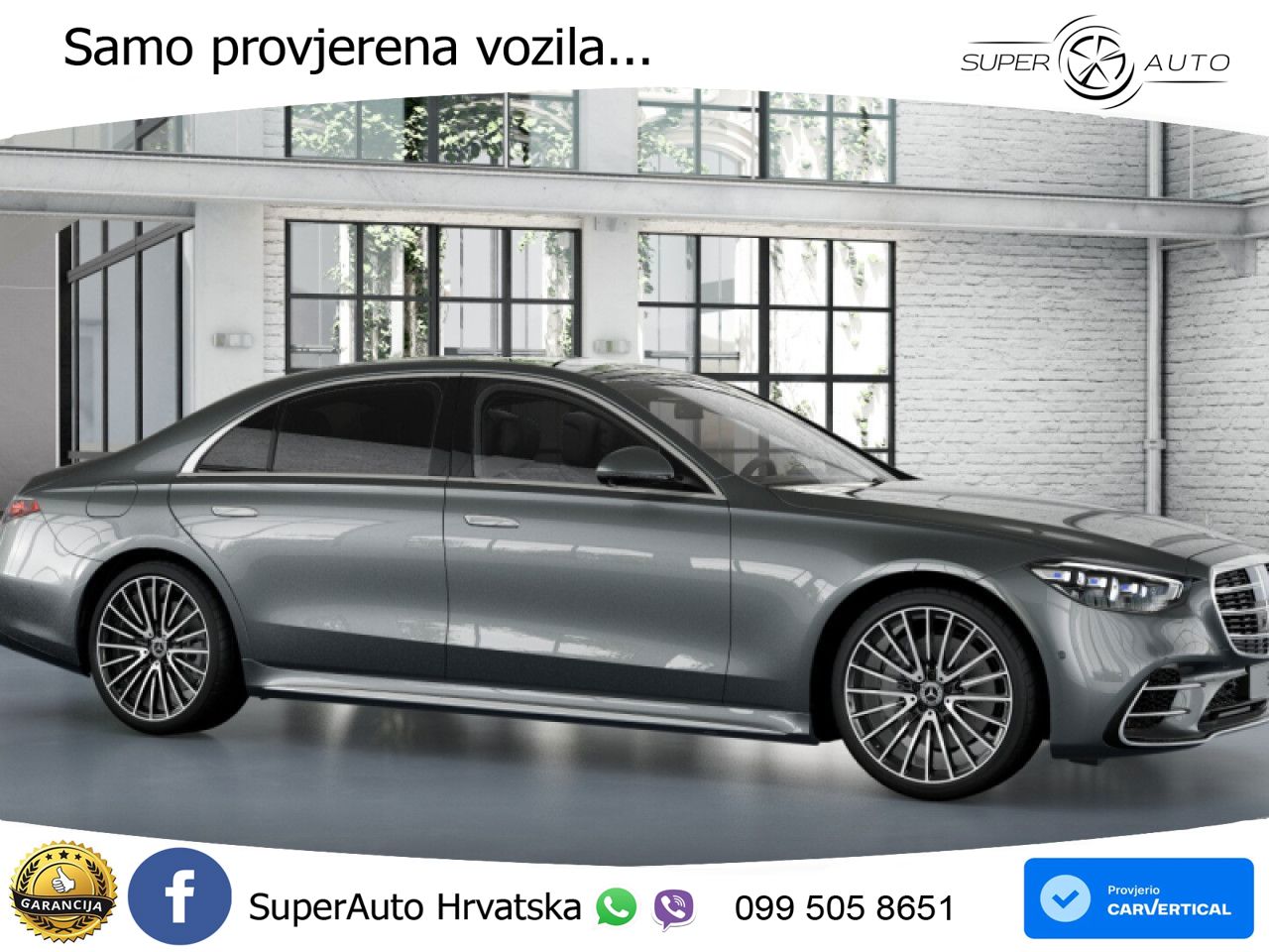 Mercedes S 580 V8 (503 KS) EQ Boost 4MATIC 9G-TRONIC AMG LED+GR SJED+ACC
