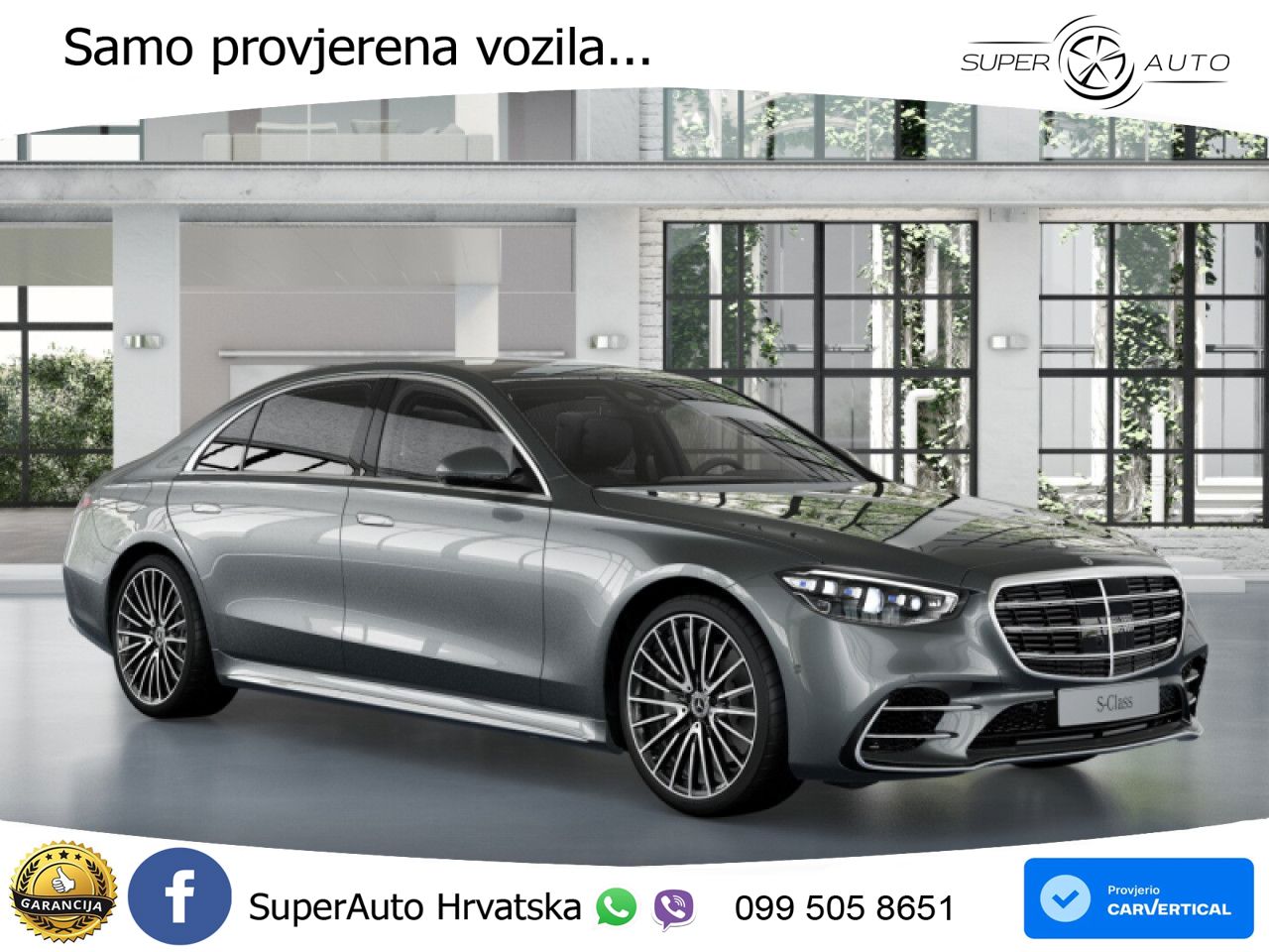 Mercedes S 580 V8 (503 KS) EQ Boost 4MATIC 9G-TRONIC AMG LED+GR SJED+ACC
