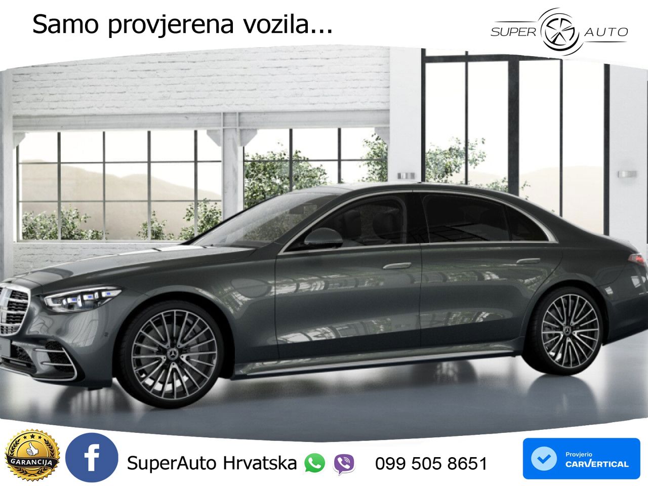 Mercedes S 580 V8 (503 KS) EQ Boost 4MATIC 9G-TRONIC AMG LED+GR SJED+ACC