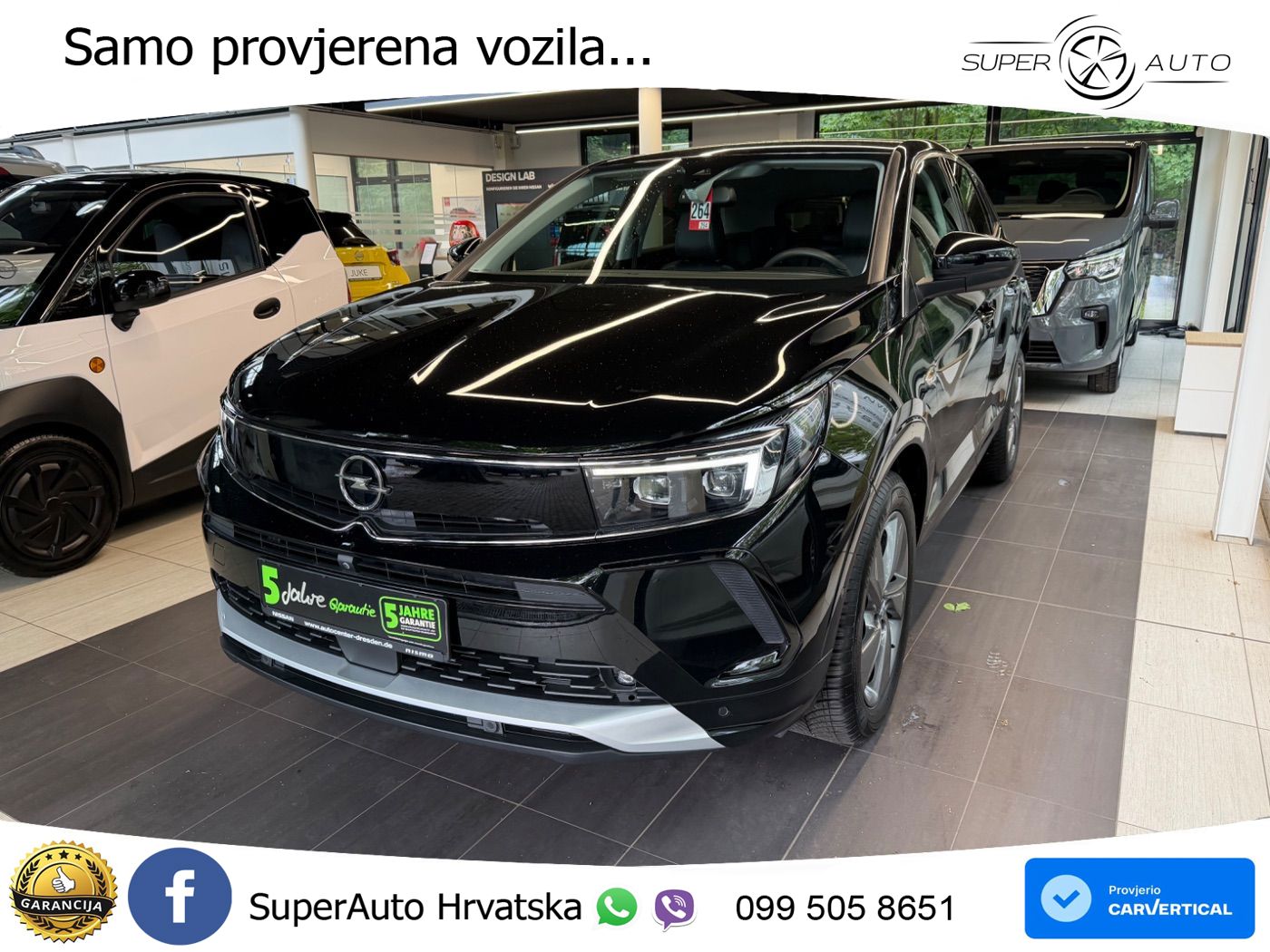 Opel Grandland 1.2i Turbo (130 KS) Automatic Elegance LED+GR SJED+ACC