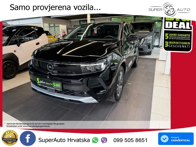 Opel Grandland 1.2i Turbo (130 KS) Automatic Elegance LED+GR SJED+ACC