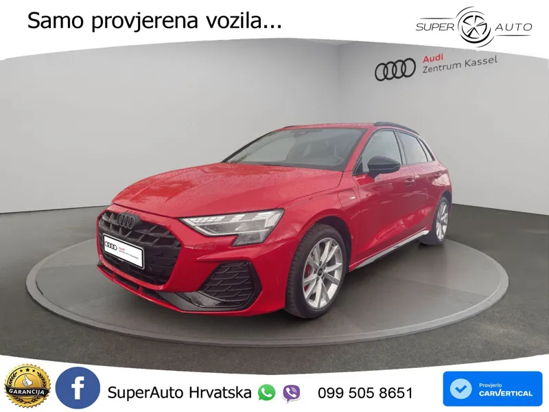 Audi A3 45 TFSIe (272 KS) S tronic S line MATRIX+GR SJED+KAM