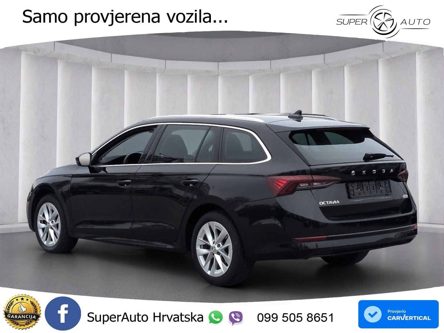 Škoda Octavia Combi 2.0 TDI (150 KS) LED+GR SJED+ACC