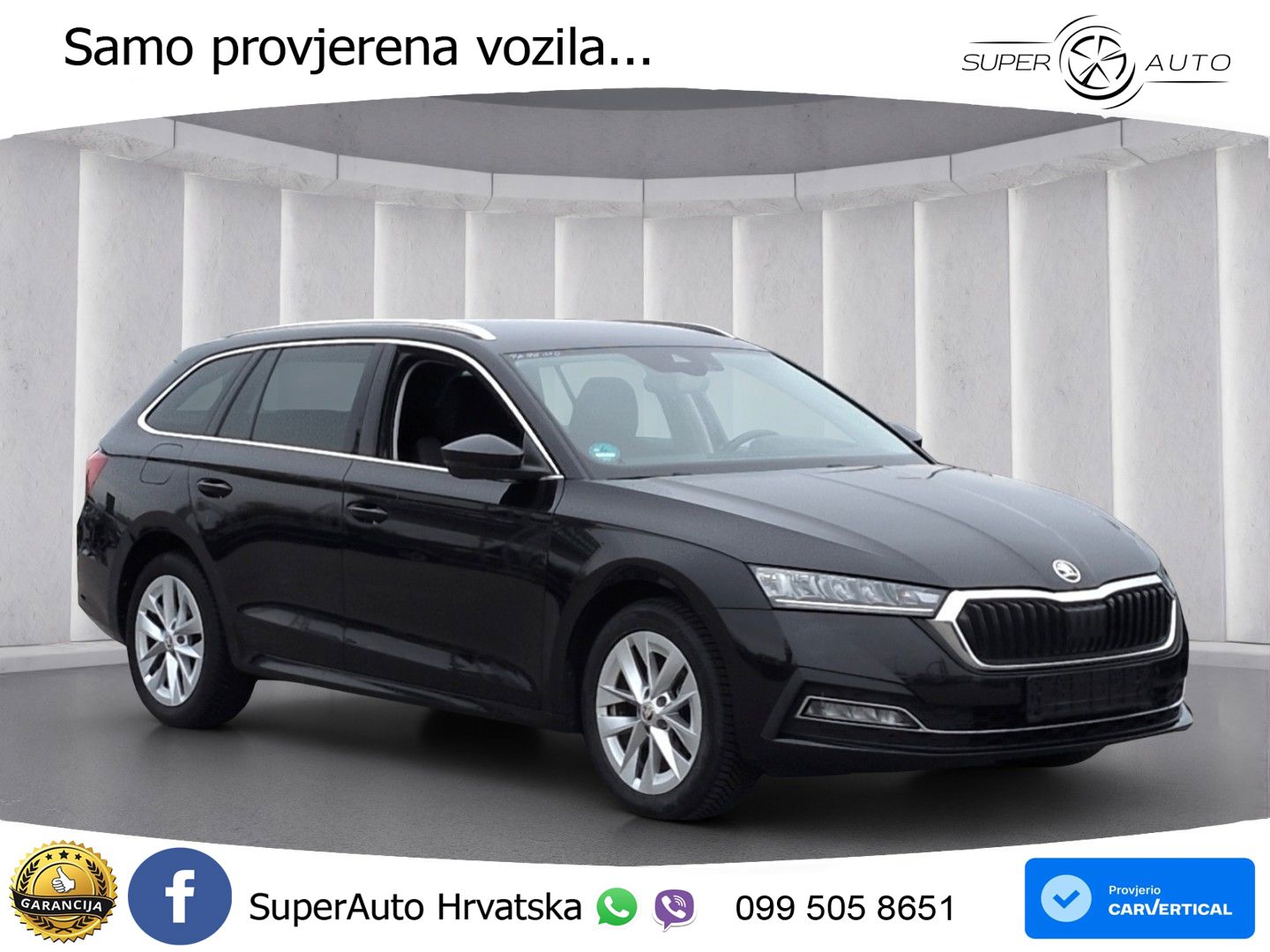 Škoda Octavia Combi 2.0 TDI (150 KS) LED+GR SJED+ACC
