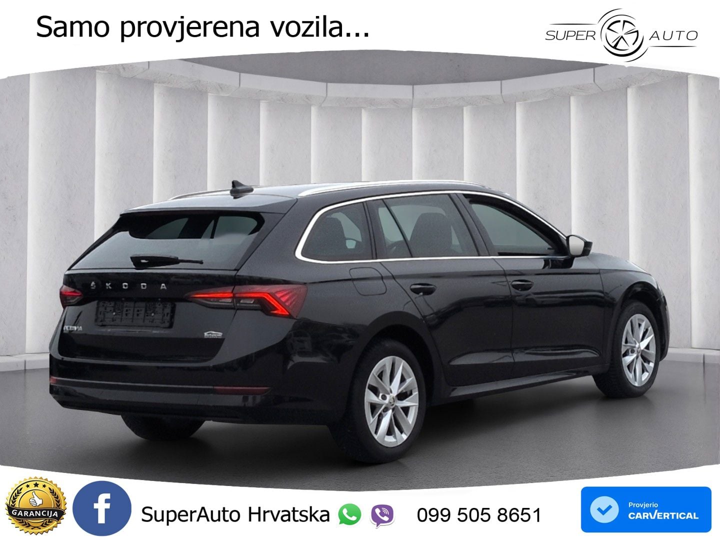 Škoda Octavia Combi 2.0 TDI (150 KS) LED+GR SJED+ACC