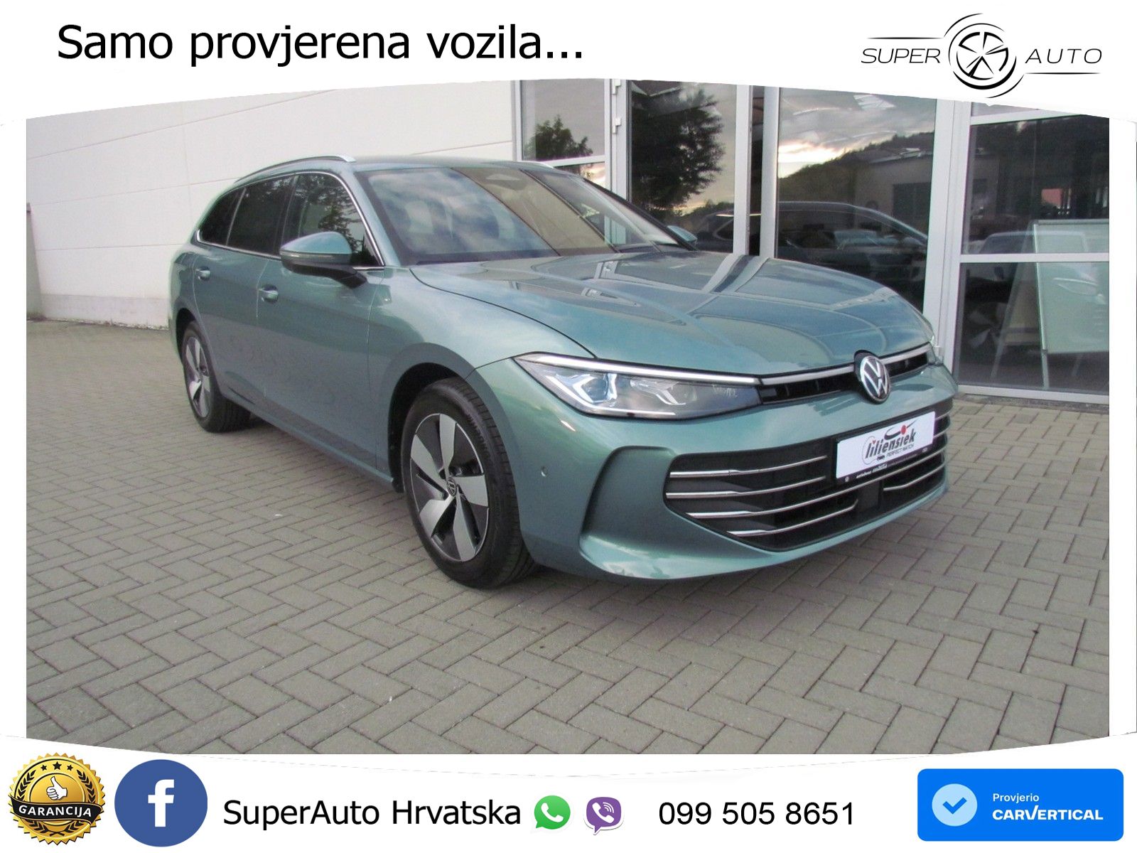 Volkswagen Passat Variant 1.5 eTSI (150 KS) DSG Business LED+GR SJED+ACC