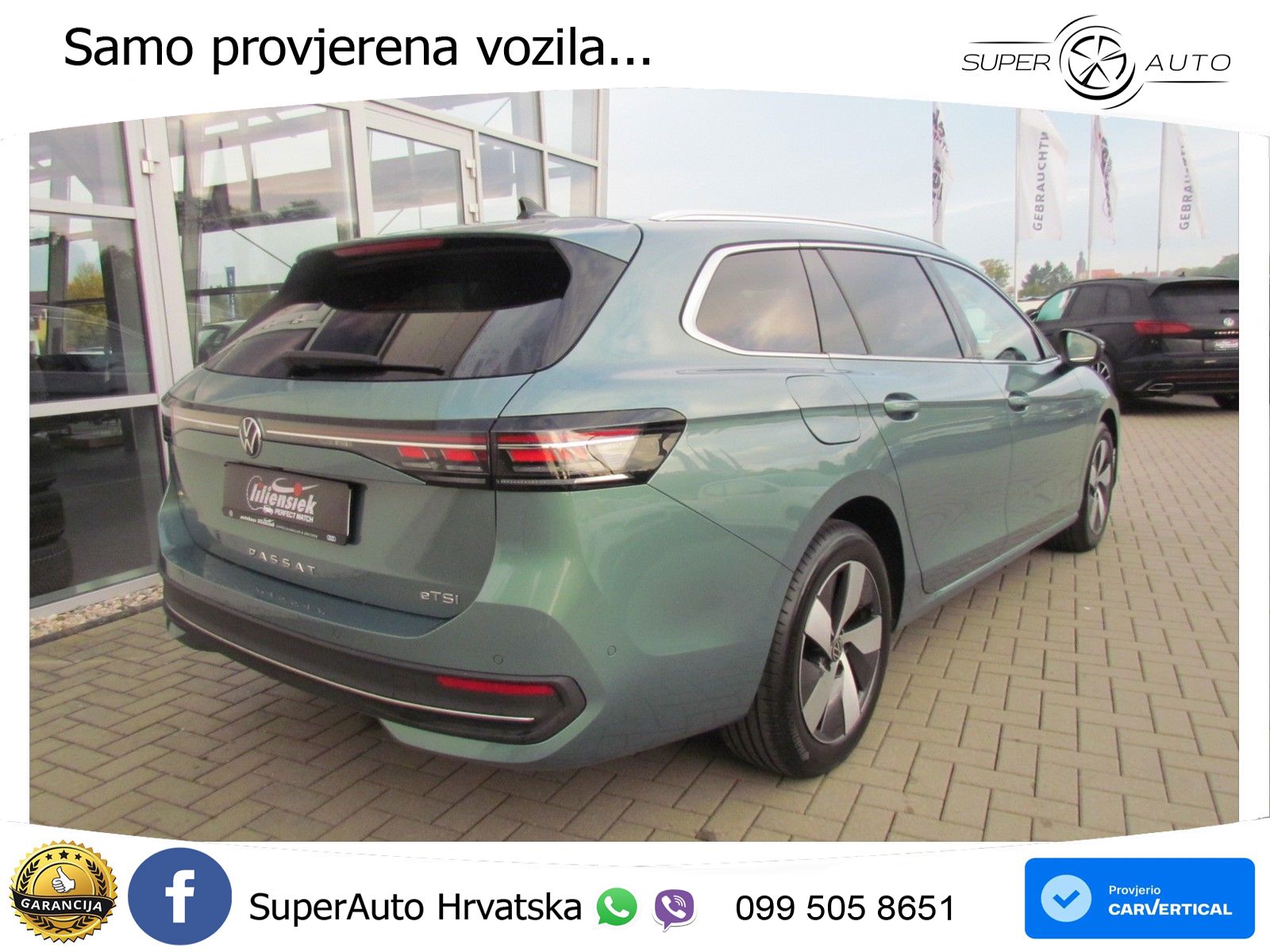 Volkswagen Passat Variant 1.5 eTSI (150 KS) DSG Business LED+GR SJED+ACC