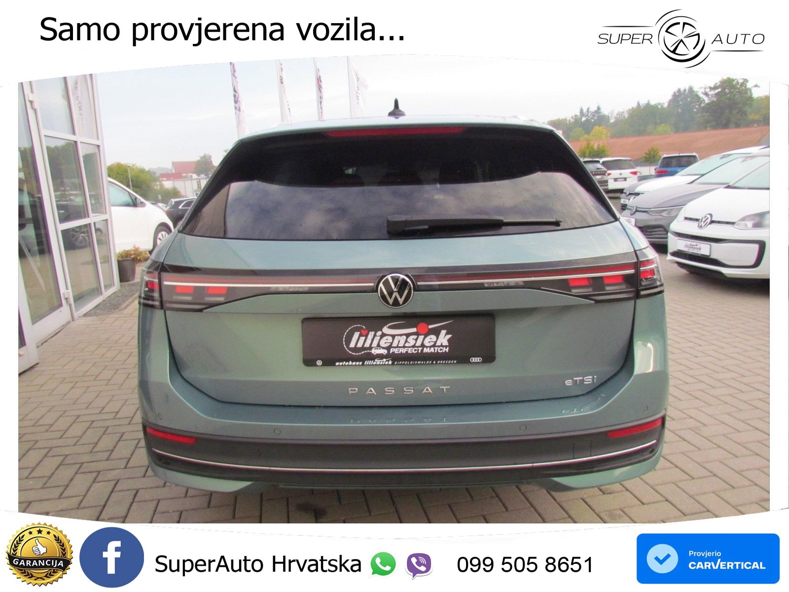 Volkswagen Passat Variant 1.5 eTSI (150 KS) DSG Business LED+GR SJED+ACC