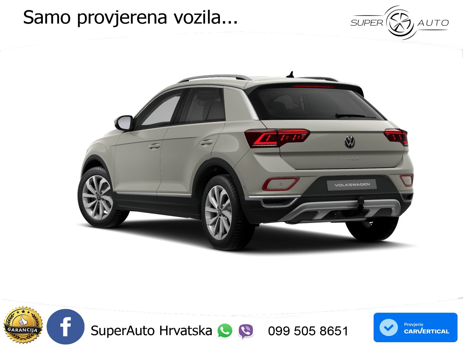 Volkswagen T-Roc 1.5 TSI (150 KS) DSG MATRIX+GR SJED+KAM